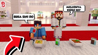 KITA BERBAGI TAKJIL DAN BANGUN MASJID DI MINECRAFT - SURVIVAL BERAK S3 #3