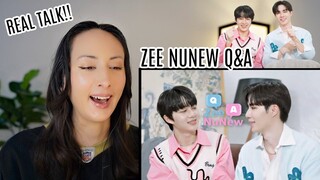 Q&A with Zee NuNew REACTION