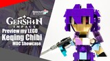 Preview my LEGO Keqing Chibi from Genshin Impact | Somchai Ud