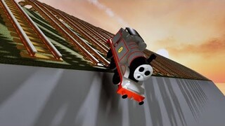 THOMAS AND FRIENDS Driving Fails Compilation Hang Cliff TRex Beans Railway 6 Thomas the Tank