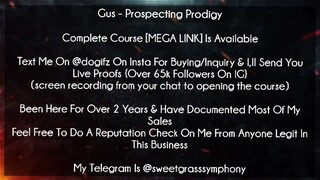 Gus Course Prospecting Prodigy download
