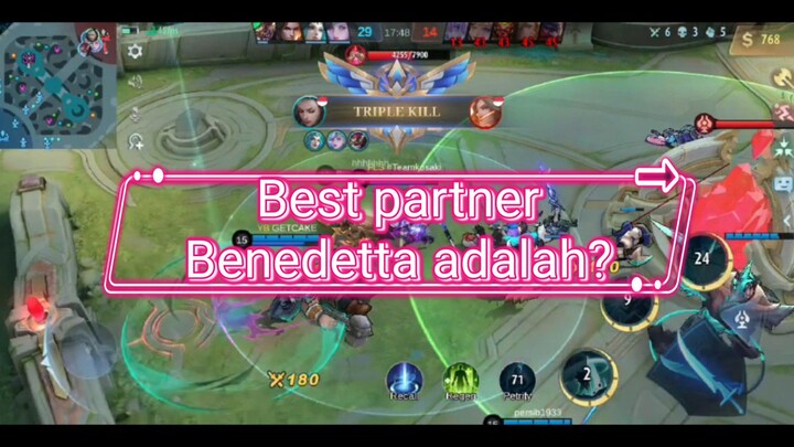 Best partner Benedetta adalah si demi kemuliaan