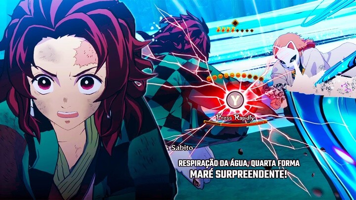 FINALMENTE! O NOVO JOGO DE KIMETSU NO YAIBA: THE HINOKAMI CHRONICLES LANÇOU! EP. 1 (LEGENDADO PT-BR)