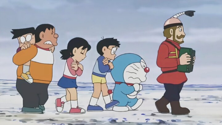 Nobita had a close encounter with the star Xiaoyi, but Fat Tiger and Xiaofu were so envious after se