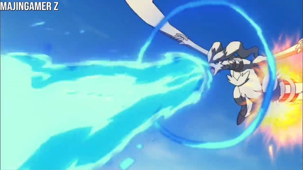 Pokémon [AMV] Reshiram vs Zekrom & Victini 