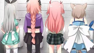 [AMV]Anak laki-laki lucu di Anime Jepang dengan gaun anak perempuan