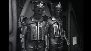 Cybermen action in: 'The Wheel in Space' (1968)