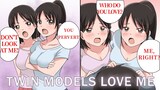 Twin Models Are Trying To Seduce Me After They Know I Have A Girl Friend (Comic Dub| Animated Manga)