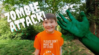 Zombie Attack!… | Enzo and Friends’ GoPro Adventure | Fun Imagination Role Play | @Enzo TVidz