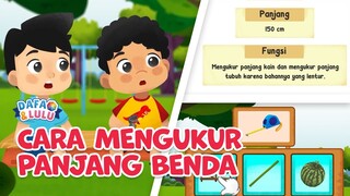 Mengukur Panjang Benda Bersama Dafa, Made dan Bona Yuk! | Video Matematika Bersama Dafa Lulu - 2 SD