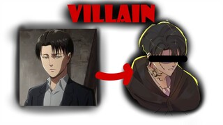 Bagaimana Jika Levi Menjadi Villain Menurut AI (Anime Drawing)