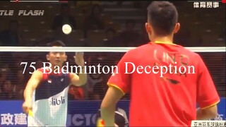 75 Badminton DECEPTIONS