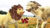 African Lion vs American Lion | SPORE
