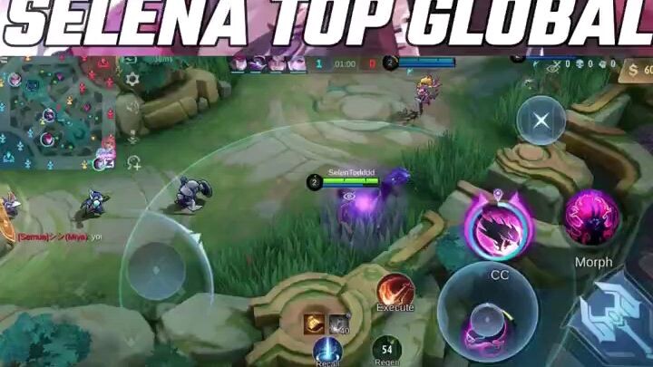 Selena top global best build