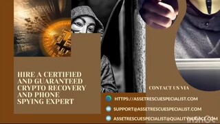 HOW TO RECOVER YOUR STOLEN CRYPTO CURRENCY WITH ASSET RESUCE SPECIALIST