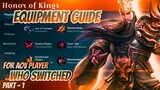 Honor of Kings Equipment Guide | For AoV Players Who Moved To HoK | Part - 1 | Honor of Kings | HoK