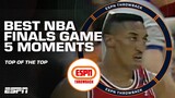BEST MOMENTS: NBA Finals Game 5 EDITION 🔥 | ESPN Throwback