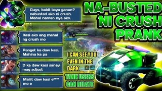 NA-BUSTED NI CRUSH PRANK IN-GAME| SOMETIMES THIS HAPPENS | SOLO TANK USERS CAN RELATE| JOHNSON |MLBB