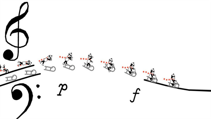 When collection musics of "Carmen" are visualized