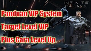 VIP System Infinite Galaxy! Panduan Target Level dan Cara Level Up VIP! Infinite Galaxy Indonesia