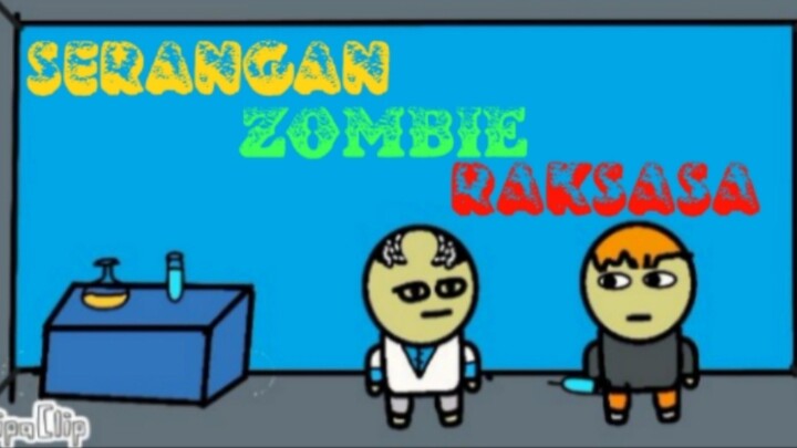 serang zombie raksasa