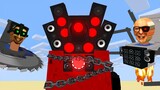 Monster School : SKIBIDI TOILET SCIENTIST TRAP AND TITAN SPEAKERMAN - Minecraft Animation