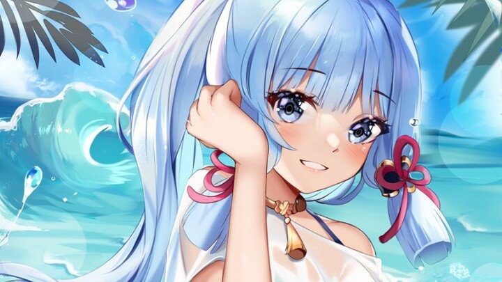 [ Genshin Impact Image/Ayaka Kamisato] Will the traveler join me? - Unclear Xiao Wang