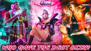 WHO HAVE THE BEST STUN SKIN? | SELENA STUN SKIN REVIEW SKILLS EFFECTS | MOBILE LEGENDS