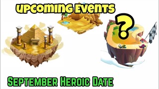 Upcoming Events: Egypt Event and Back to School Event | Dragon City 2020 |