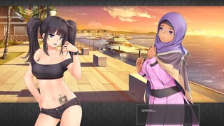 lillian & abia all date events Huniepop 2 Double date