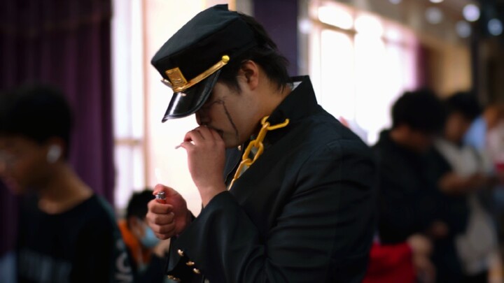 不是，也没人说这承太郎会唱JOJO第三部op啊