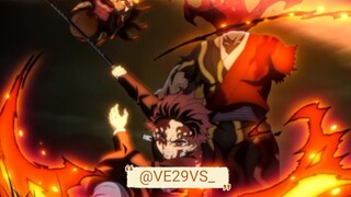 Epic Moments • Tanjiro Kamado vs Hantengu || Demon Slayer Season 3 Eps 11