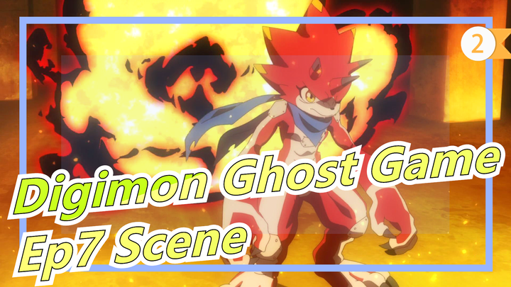 [Digimon Ghost Game] Ep7 Scene, What a Strange Way of Evolution!_C