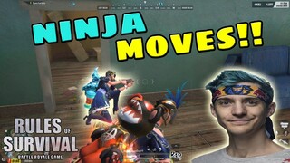 NANG NINJA MOVES SA ROS!! (Rules of Survival: Battle Royale)