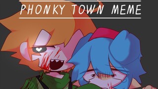 【FNF/PB】PHONKY TOWN //มีมแอนิเมชั่น//AU