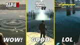 Water Physics In 9 Different Games