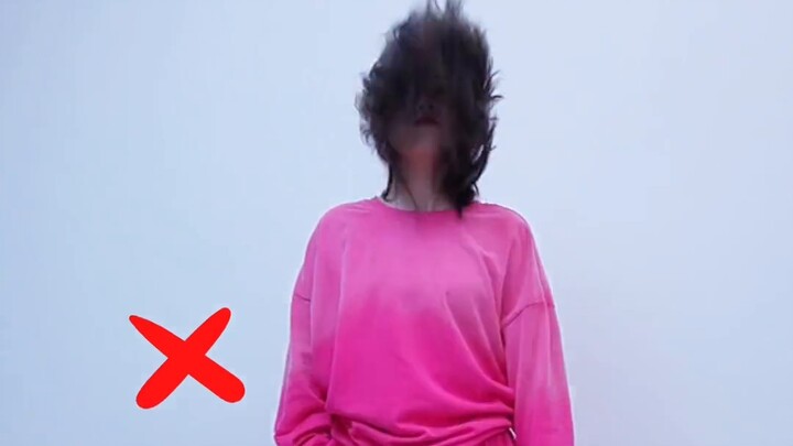 Shake your hair｜Use your chest to generate power｜Don't blur your face & protect your neck