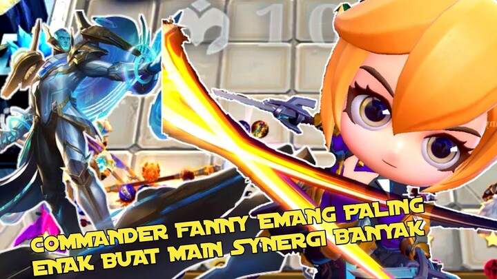 COMMANDER FANNY ANTI BLUNDER ADIK ADIK - MOBILE LEGENDS MAGIC CHESS