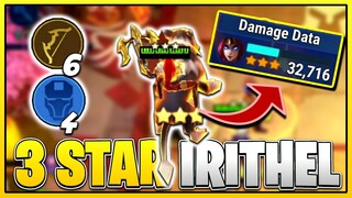 3 STAR IRITHEL RAMPAGE - BEST LATE GAME STRATEGY! TOP 1 GLOBAL MAGIC CHESS Mobile Legends Bang Bang