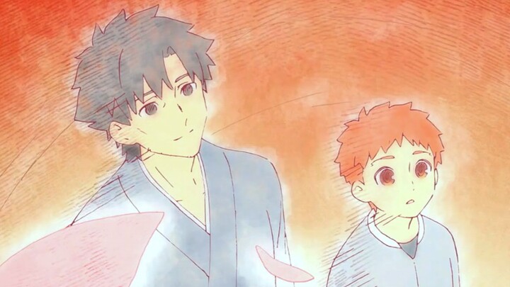 Sometimes anime satisfies our infinite imagination about real life! #fate #healing #Emiya family's m