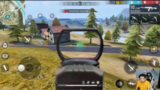 CHALLENGE FREE FIRE KALAU KETEMU MOBIL VIDEONYA SELESAI !!