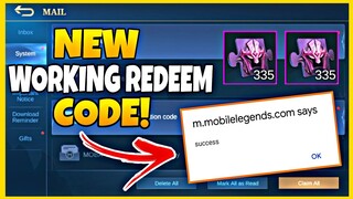 NEW WORKING REDEEM CODE! CLAIM NOW!! || MOBILE LEGENDS BANG BANG