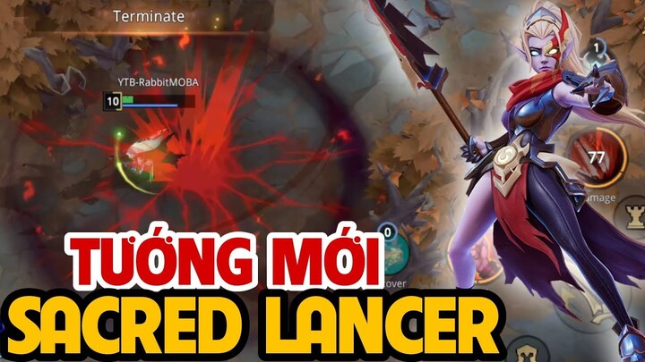 AutoChess MOBA | Tướng mới Sacred Lancer đổi máu lấy dame khỏe kinh khủng @@!