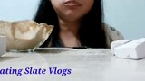 [ASMR] Slate Eating Vlog! Do Not Imitate!