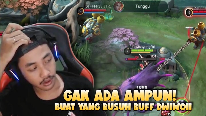 Ga Ada Ampun Buat Yang Rusuh Buff Fanny Dwiwoii !! Auto Bantaiii!!! - MOBILE LEGEND