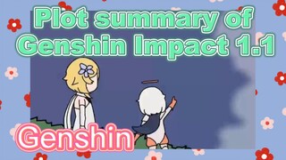 Plot summary of Genshin Impact 1.1