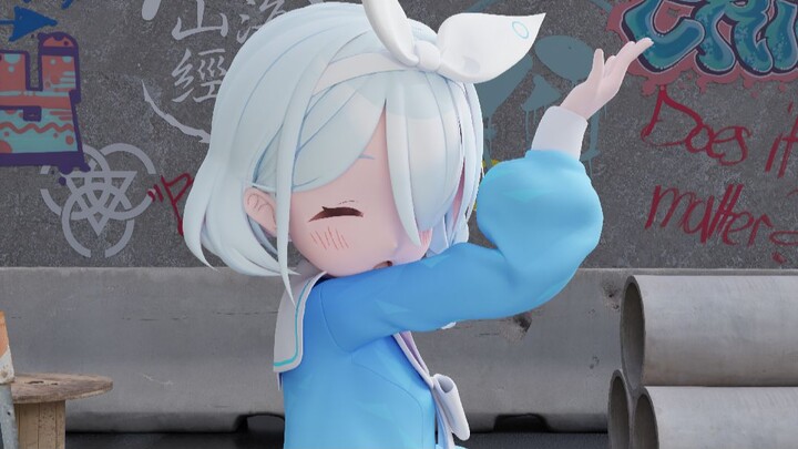 [真实光追手办风渲染]💙💙蓝色恶魔💙💙