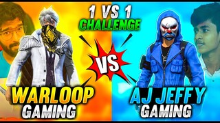 😍Warloop Vs Aj Jeffy🔥||😈Most Awaited Match🔥||50000 Challenge-ஆ|Garena-FreeFire#tamil#ajjeffy#warloop