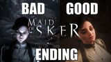 MAID OF SKER | Good and Bad Ending Scene