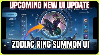 Upcoming Ring Zodiac Shop UI UPDATE | RELEASE DATE? | MLBB